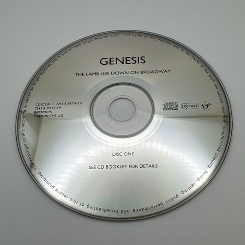 The Lamb Lies Down On Broadway Genesis 2 CDs 1974 Peter Gabriel Phil Collins. - Bild 4 von 11