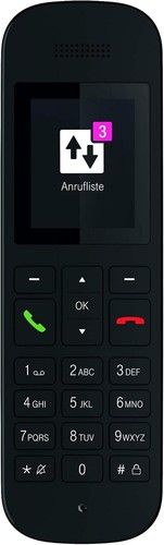 Telekom Telefon stacjonarny - Speedphone 12 - Czarny - Bezprzewodowy NOWY - Zdjęcie 5 z 10