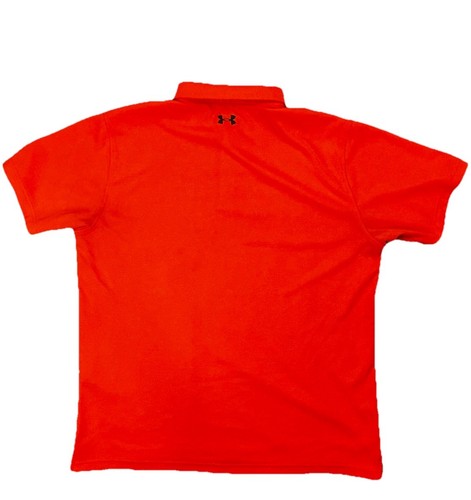 Polo uomo Under Armour manica corta ampia arancione taglia XXL - Foto 2 di 7