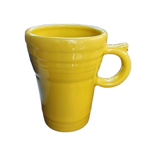 Fiesta Yellow Tall Latte Mug Coffee Tea Cup 5.5"