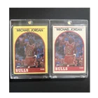 NBA Hoops Michael Jordan Card Lot 2 Chicago Bulls NBA Basketball 1989 #12 #200