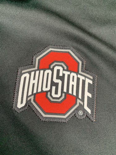 Nike Dri-Fit Polo Shirt Mens Medium Black Ohio State Golf Casual NCAA Athletic - Picture 3 of 5