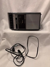 Vintage Panasonic Portable Cassette Tape Recorder RQ-309ds with Power Cord