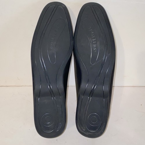 Trotters Francie II Black Leather Penny Loafers Womens Size 7.5 Narrow Width - Picture 12 of 15