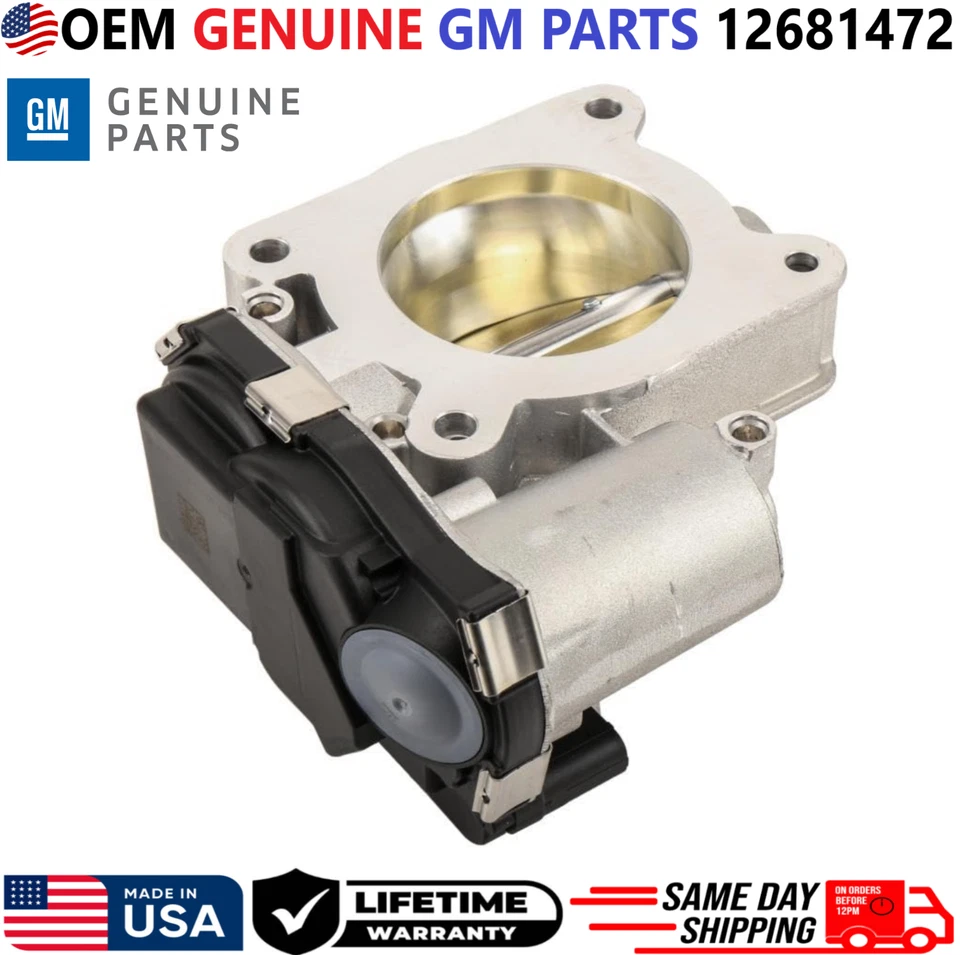 GENUINE GM Throttle Body For 2013-2022 Buick Cadillac Chevrolet GMC, 12681472 - Image 3 of 4