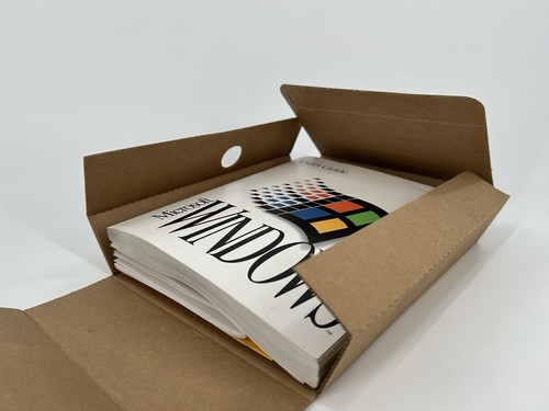 SEALED DISCS Microsoft Windows 3.1 1992 Operating System High 3.5 Disk - Picture 8 of 16