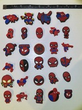 Spider-Man Croc Charm Lot 29pc RARE Marvel Super Hero Accessory Decoration