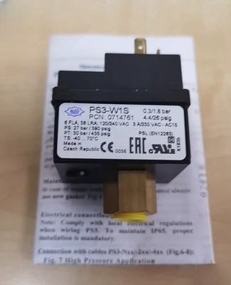 1 Pc. New ALCO PS3-W1S Pressure Switch 0.3/1.8bar 0714761