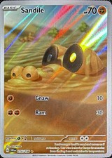 Pokemon TCG Sandile 216/198 Scarlet & Violet
