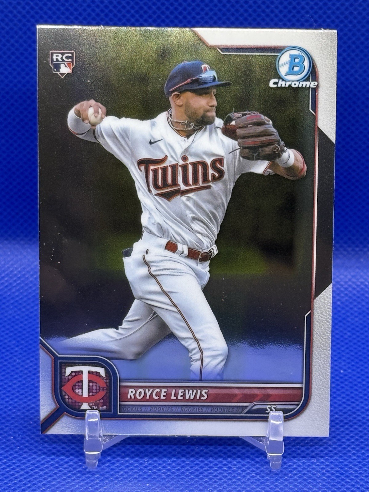 Royce Lewis 2022 Bowman Chrome #92 RC Rookie Card MLB Minnesota Twins