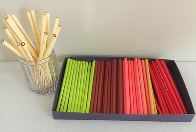 85 Color Drawing 7'' Pencil Venus Paradise, Postal, Walnut Hollow, Coloray Unused