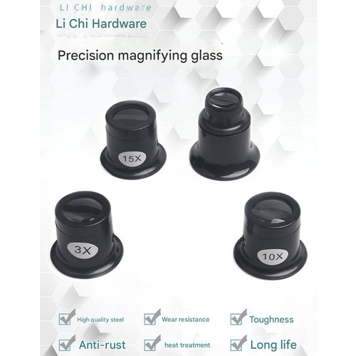 Jewelry Watch Repair Magnifier Loupe Glasses Repair Tool 5/10/15/20X WatchmakegC - Picture 5 of 10