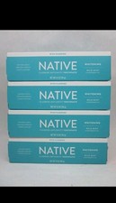 4x Native Whitening Toothpaste 4.1oz Wild Mint With Flouride EXP 01/2027