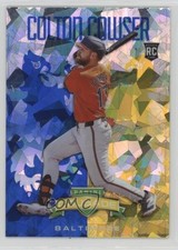 2024 Panini Crusade Crusade Blue Cracked Ice Prizm Colton Cowser #68 3sh