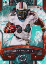 2024 Topps Resurgence - Ricky Williams #60 Aqua Surge Refractor /249