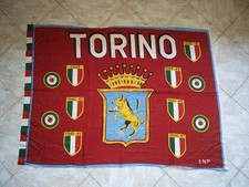 BANDIERA TORINO CALCIO TORO FLAG DRAPEAU VINTAGE NO ULTRAS 135x100 Scudetto 1976