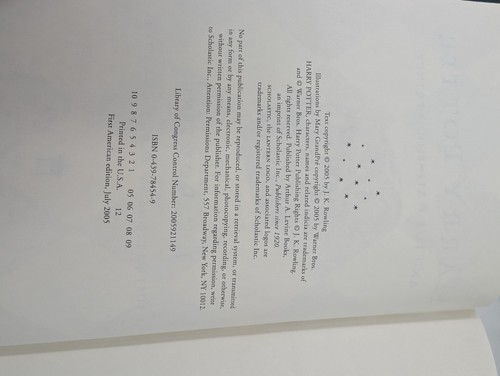 Harry Potter Jahr 4,5,6 Amerikanisch 1. Auflage Hardcover Bücher Schutzumschläge - Bild 4 von 6
