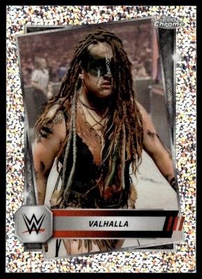 2025 Topps Chrome WWE Speckle Refractor Valhalla 171/249 #179