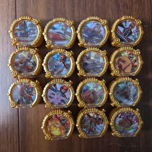 Sentai Ring 15 set Bandai Power Rangers No.1 Sentai Gozyuger Power Ranger RARE - Picture 2 of 3