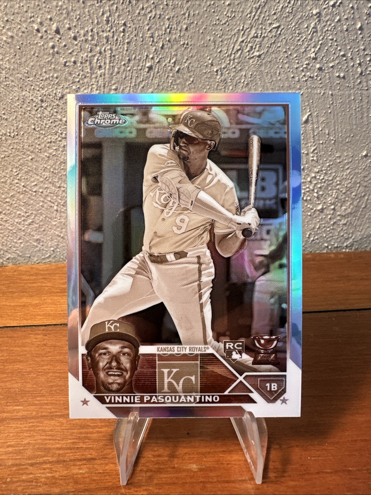 2023 Topps Chrome - Vinnie Pasquantino #119 Sepia Refractor (RC)