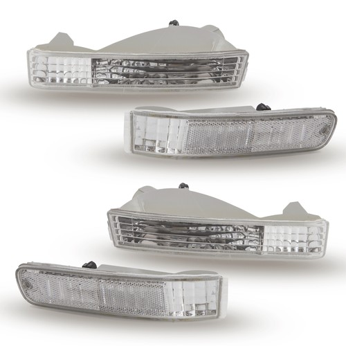 clignotants avant pour HONDA PRELUDE 1992 1993 1994 1995 1996 1997 chrome - Picture 9 of 9