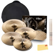 Zildjian KCD900 K Family Custom Dark Cymbal Pack w/ Cymbal Bag