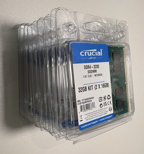 Crucial 32GB (2 x 16GB) PC4-25600 (DDR4-3200) Memory (CT2K16G4SFRA32A) - Picture 2 of 3