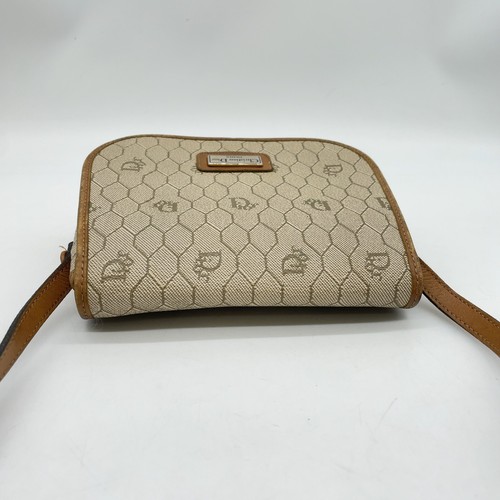 Auth Christian Dior Honeycomb Pochette Mini Shoulder Bag NS070832 - Picture 5 of 15