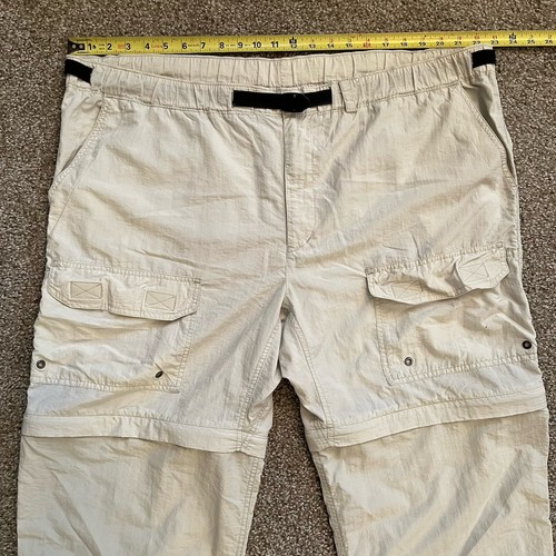 Vintage 90s REI Herren XL Convertible Wandern Angeln Hose Knöchel Reißverschluss Taschen - Bild 2 von 15