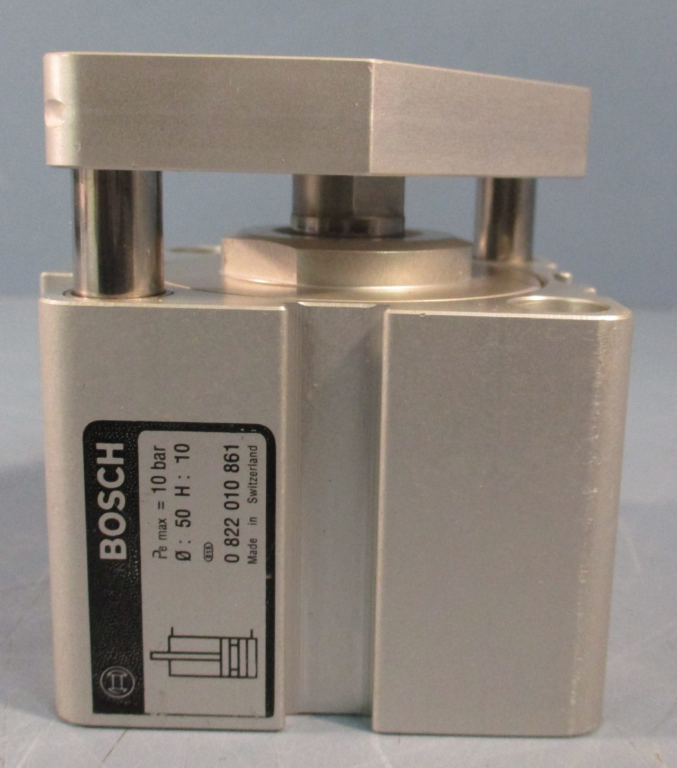 BOSCH 0822010861 Pmax 10 BAR Pneumatic Cylinder DBL Acting 50mm Bore 10mm Stroke
