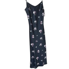Vintage SO Womens Y2K Maxi Slip Dress Size Large Floral Fairy Preppy Balletcore
