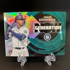2022 Topps Chrome Update Julio Rodriguez Rookie Generation Now #GNC-24 Mariners