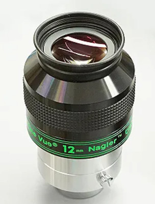 Tele Vue Nagler 12mm Type 4 Eyepiece w/ Caps Box Eye Guard Plate USA