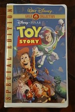 Walt Disney TOY STORY Special Edition Gold Collection VHS Tom Hanks, Tim Allen 