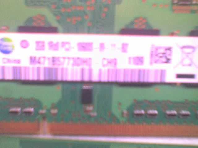 2 x Samsung M471B5773DH0-CH9 (2GB DDR3 PC3-10600 1333MHz SODIMM 204-pin) DRAM,-V - Image 3 of 4