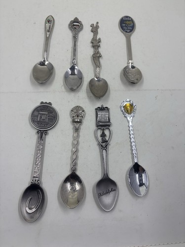 Cucharas de recuerdo vintage - Estados Unidos - ¡LOTE DE 22!! - Imagen 6 de 9