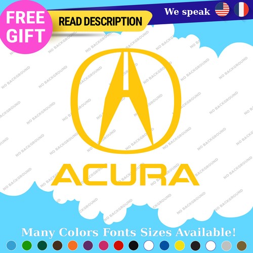 Fits Acura Decals Stickers Vinyl Integra RSX DC2 JDM TSX TLX RDX NSX Type VTEC - Picture 14 of 52