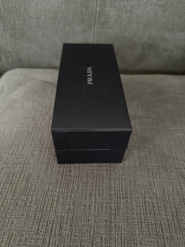 PRADA leere Brillenbox schwarz Karton Geschenkbox groß echt original - Bild 4 von 6