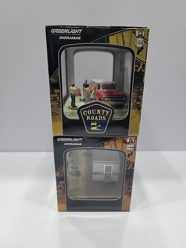 Lote de 2 diorama Greenlight County Roads cuerpo cuadrado - Imagen 6 de 6