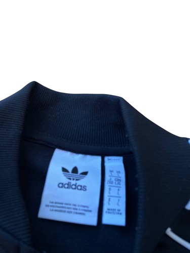 ADIDAS Tracksuit Mens Large Black Originals Firebird Superstar Trefoil SST - Picture 4 of 9