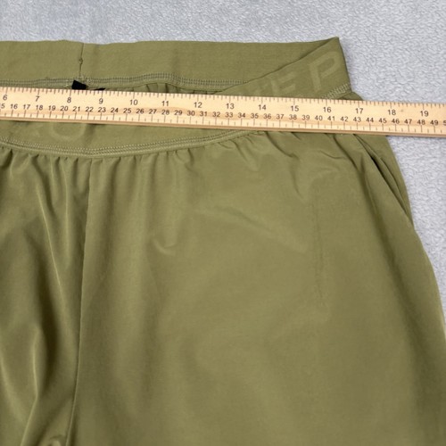 Nike Pro Hose Herren XL grün Dri Fit Jogginghose Jogger Laufen Fitnessstudio Elite gebraucht, in einwandfreiem Zustand - Bild 7 von 9