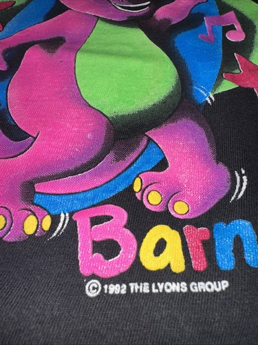 Vintage 1992 Rock With Barney Single Stitch Shirt 4T 90’s - Bild 3 von 6