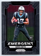 2024 Panini Prizm - Emergent Xavier Legette #15 (RC)