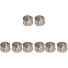 4 PCS Curtain Rod Clamp Bracket Hanger Double Brackets for Curtains