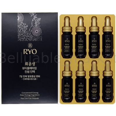 RYO Beautiful Aging Scalp Ampoule for Hair Loss Care 20ml x 8