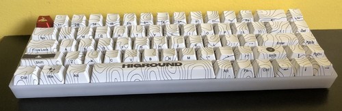 Higround Basecamp HG65 Keyboard - SNOWSTONE