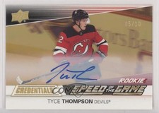 2021-22 Upper Deck Credentials Gold Achievement /10 Tyce Thompson #SGR21 Auto RC