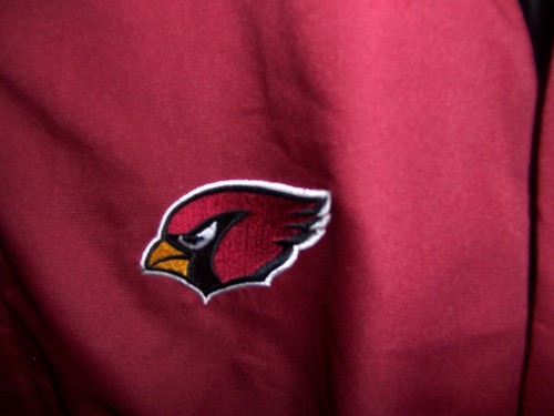 VINTAGE NWOT NFL REEBOK ARIZONA CARDINALS On Field Nylon Jacket - SIZE X-LARGE - Picture 2 of 4