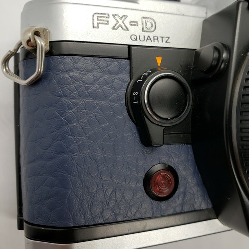 Replacement Leatherette Leather Cover - Yashica FX-D Quartz & FX-D SE Cameras - Picture 4 of 13