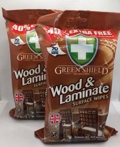 140 Large Wood & Laminate Surface Wipes Hard Floors ...